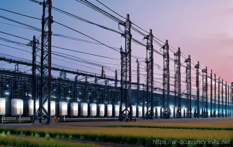 디지털화폐 채굴의 에너지 소비 문제 - **Prompt for immense energy consumption of traditional mining:**
    "A breathtaking, wide-angle sho...